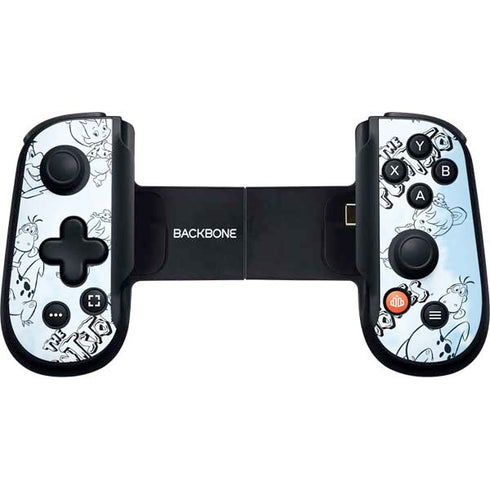 The Flinstones The Flintstones Tie Dye Print Backbone One for iPhone Game Controller Skin